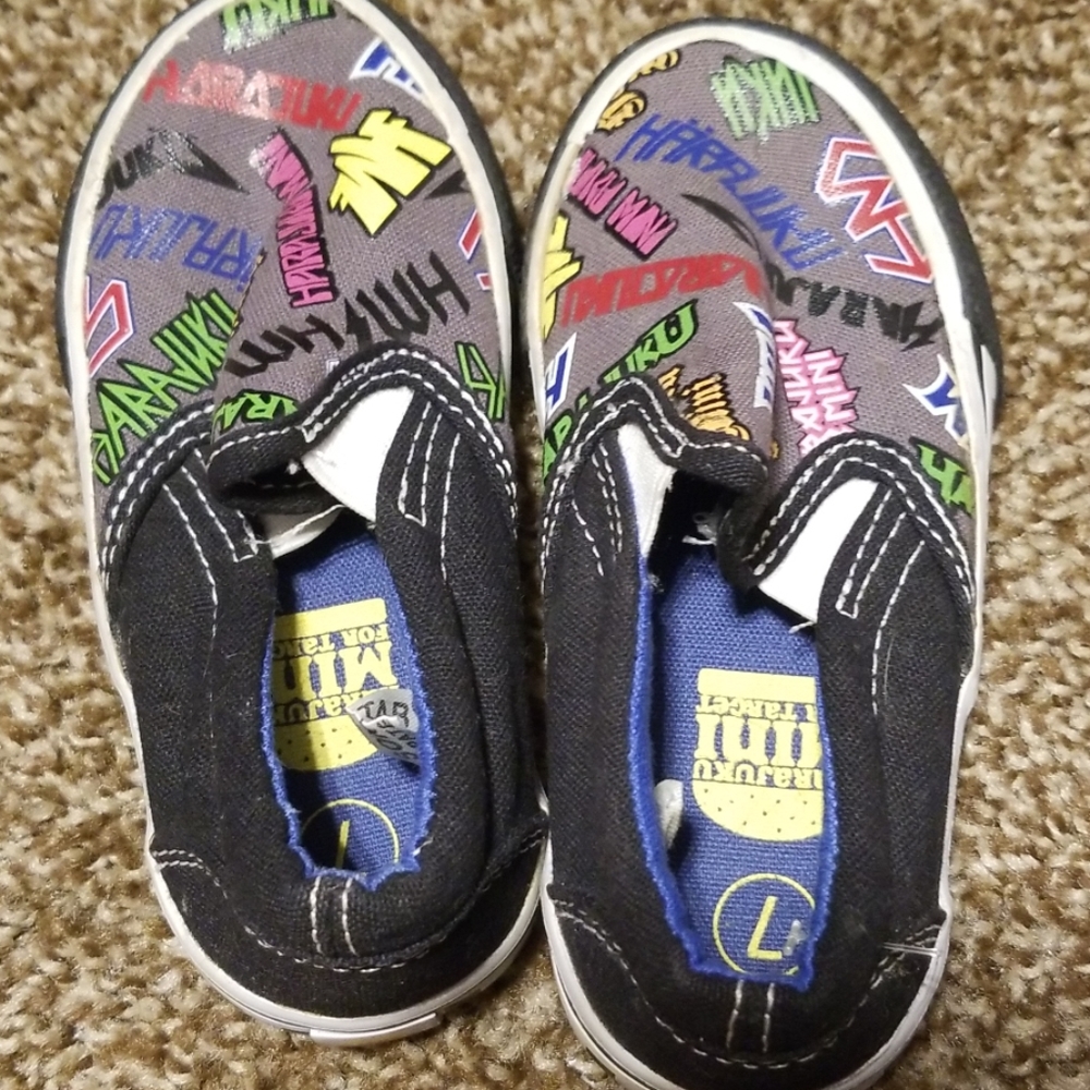 Harajuku mini unisex slip on shoes